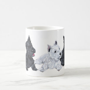 Scottish and West Highland White Terrier Mug