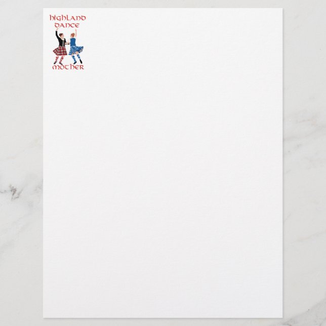 Scottish Highland Dance Mother (Devant)