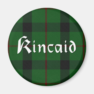Scottish Kincaid Clan Tartan Plaid 'Fridge Magnet