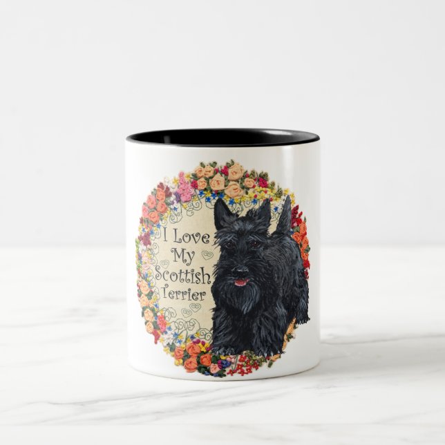 Scottish Terrier Love Mug (Centre)