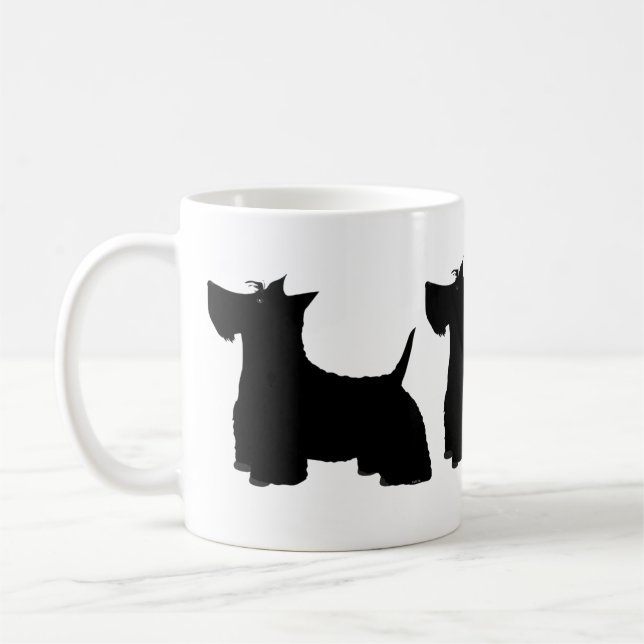 Scottish Terrier Mug (Gauche)
