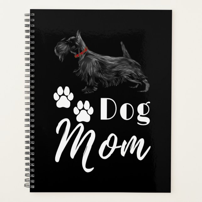 Scottish Terrier Scottie Chien Maman (Devant)