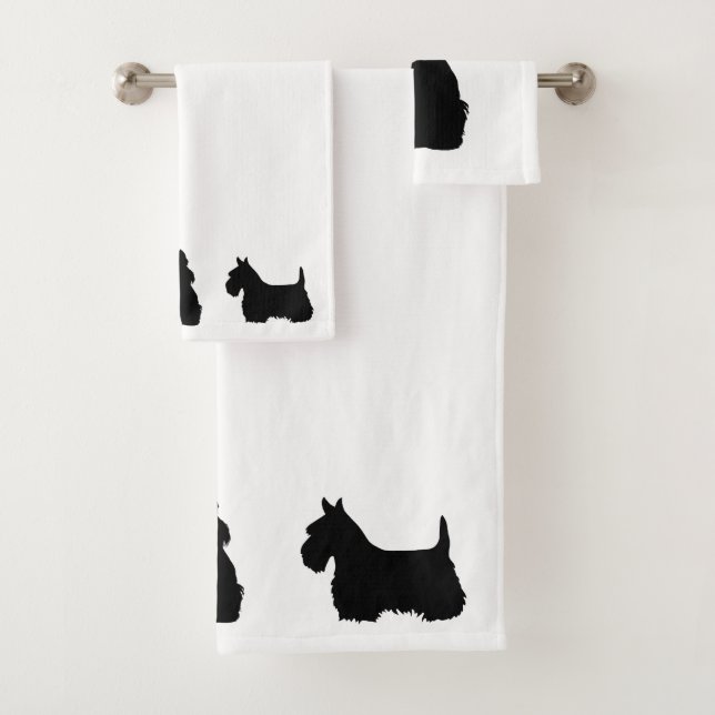 Scottish Terrier/silhouette - choisissez votre pro (En situation)