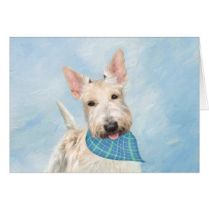 Scottish Terrier Wheaten Dog Painting Art original