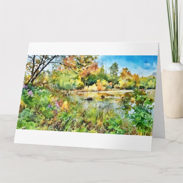 Scout Lake, Greendale, carte de note WI  (Devant)
