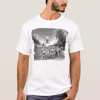 Scouts de garçon de T-shirt de cru de l'Amérique