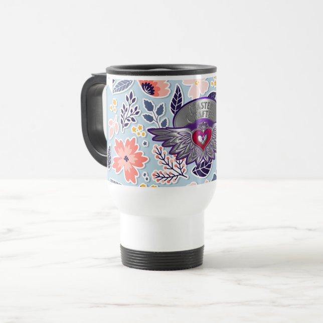 Scrapbookers Insigne principal Voyage Mug (Devant gauche)