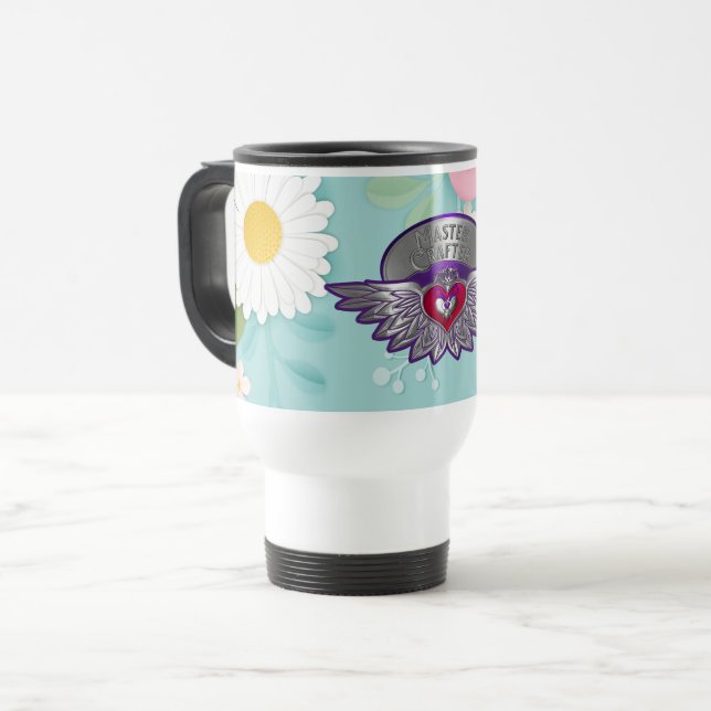 Scrapbookers Insigne principal Voyage Mug (Devant gauche)