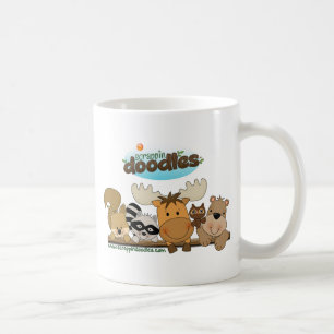 Scrappin gribouille la tasse originale de logo