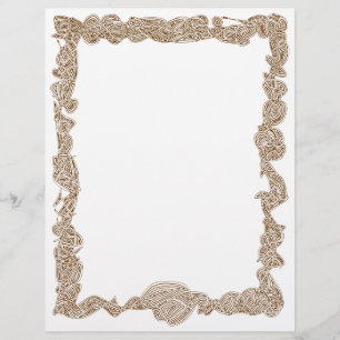 Scribbleprints en-tête - Brown