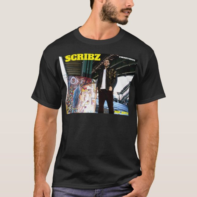SCRIBZ  NYC T-Shirt (Devant)