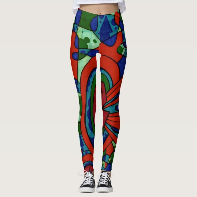 SCRIBZ / TSB Leggings tout-imprimé (Devant)