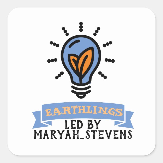 Scrimo Team Earthling autocollant (Devant)