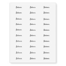 Script "Balance" de l'intention