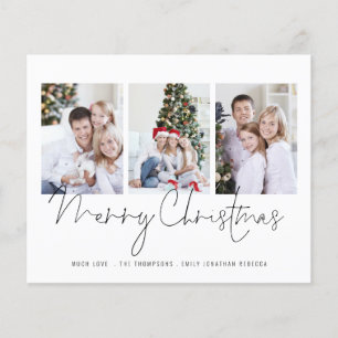 Script BUDGET Famille 3 Photos Joyeux Noël