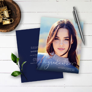 Script BUDGET Photo Marine Bleu Graduation