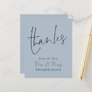 Script budgétaire Nouveau M. Mme Mariage Dusty Blu