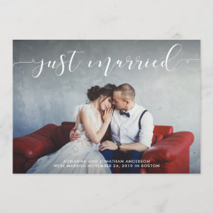 Script d'amour Faire-part mariage avec photo