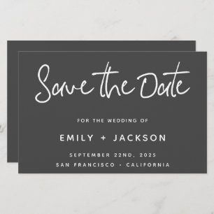 Script de charbon de bois moderne simple Enregistr