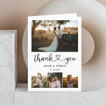 Script de Coeur minimaliste Mariage photo Merci Ca<br><div class="desc">Calligraphie de script cardiaque.</div>