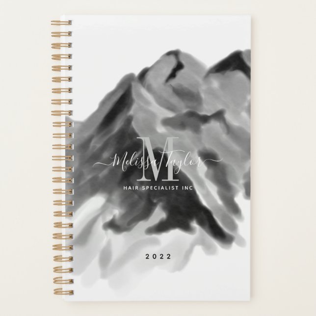 Script de montages d'aquarelle noir et blanc (Devant)