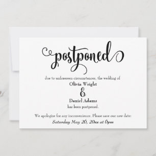 Script de torsion Reporté Faire-part Mariage