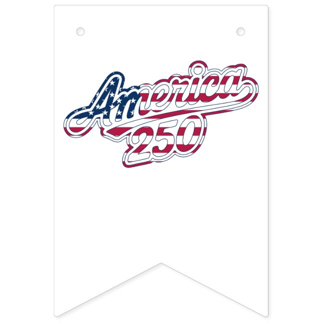 Script Drapeau America 250 Semiquincentenaire Desi (Premier drapeau)