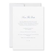 Script Dusty Bleu & Blanc Enregistrer La Carte Dat
