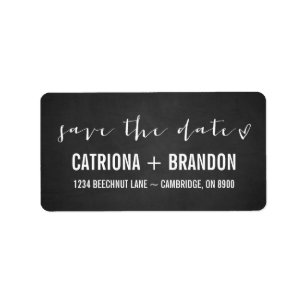 Script manuscrit Enregistrer le Étiquette de adres