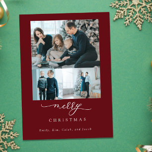 Script minimaliste moderne 3 Photo Joyeux Noël Rou