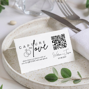 Script minimaliste moderne Capture Le code QR d'am