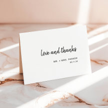 Script Minimaliste Moderne | Mariage
