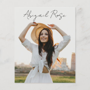 Script moderne 2023 Photo Grad Budget Carte photo