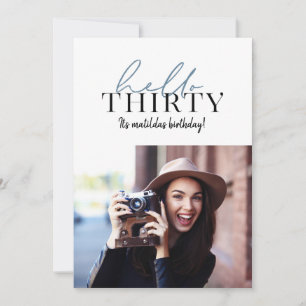 Script moderne et photo géométrique 30e anniversai