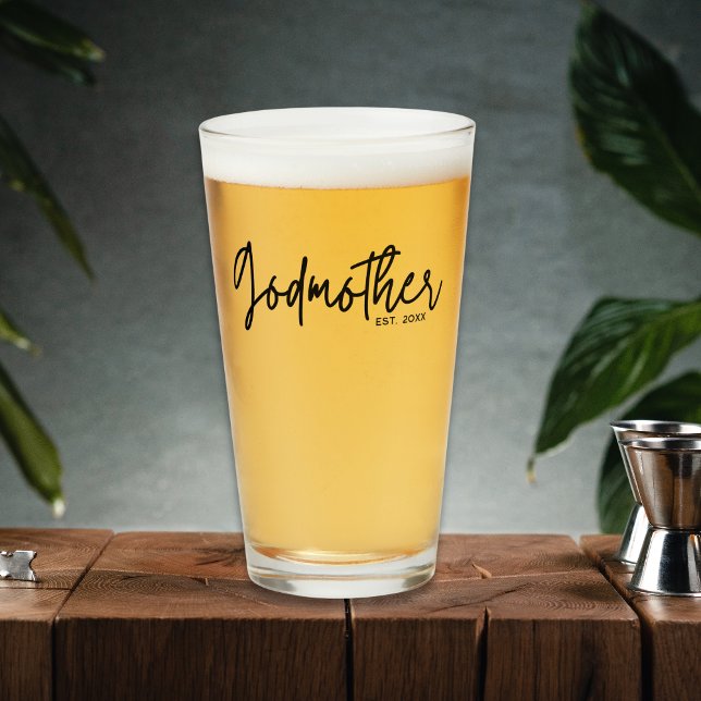 Script moderne Godmère Date établie Coupe de verre (Créateur téléchargé)