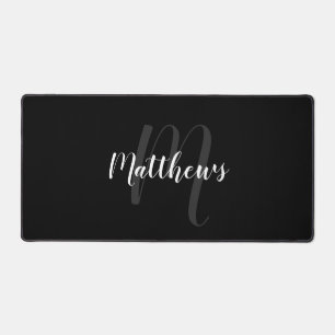 Script moderne Monogramme personnalisé et nom