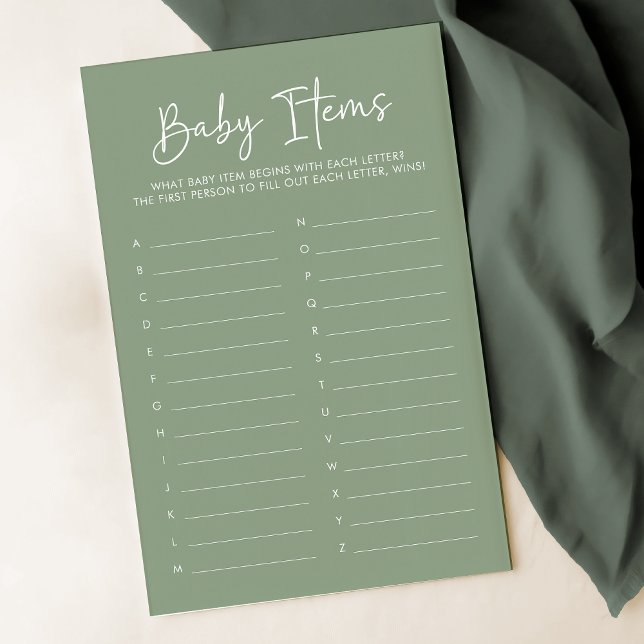 Script moderne Sage Oh Baby Simple Baby Objets Jeu (Créateur téléchargé)