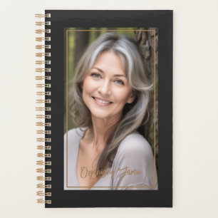 Script noir et or Photo personnalisée