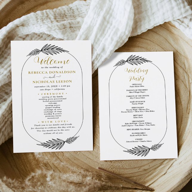 Script Programme de mariage minimal (Créateur téléchargé)