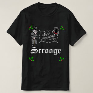 SCROOGE Bah Humbug T-shirt de Noël