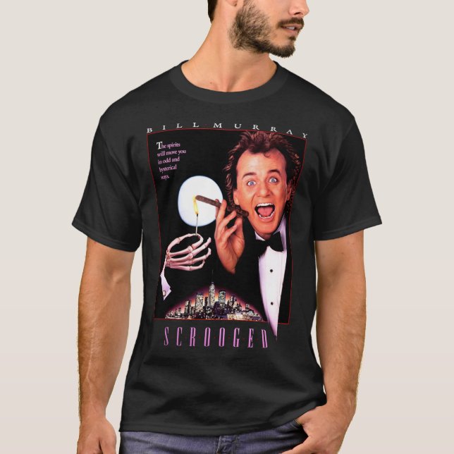 Scrooged - T-shirt classique Bill Murray (Devant)