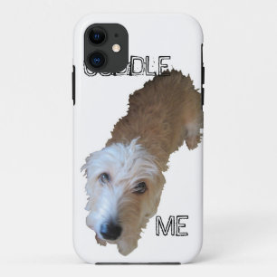 Scruffy Chien "CUDDLE ME" iPhone 5 Coque