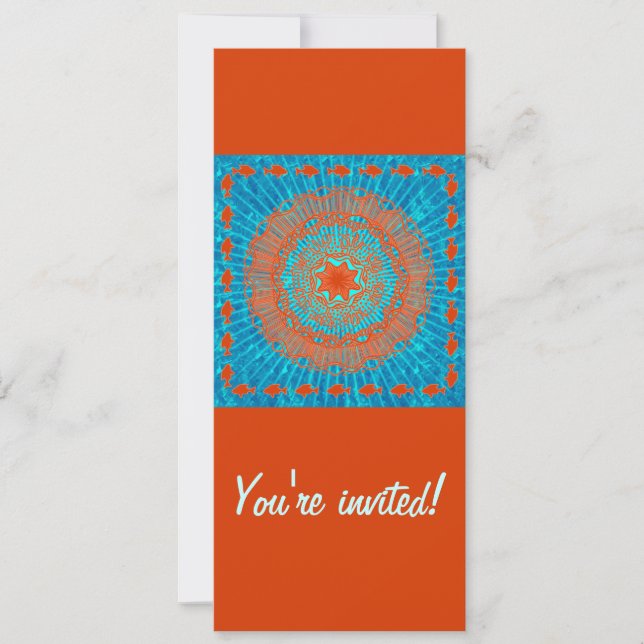 Scuba - Invitation, Carte Invitation (Devant)