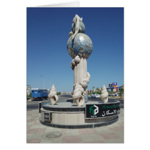 Sculpture aux marins