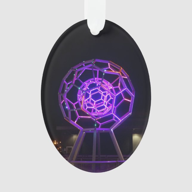 Sculpture Buckyball #5 Ornament (devant)