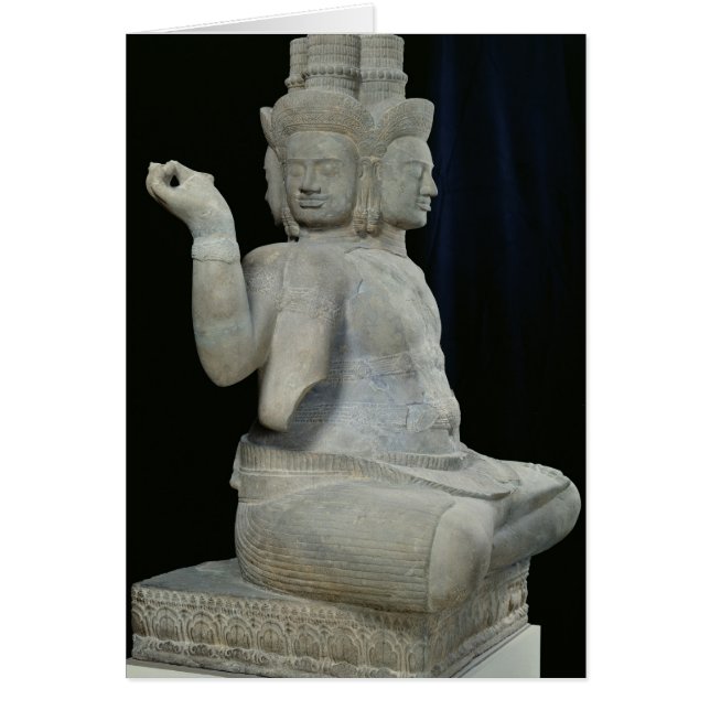 Sculpture de Brahma avec quatre visages (Devant)