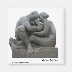 Sculpture Gustav Vigeland - Oslo, Norvège - aimant