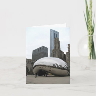 Sculpture "The Bean" à Chicago carte blanche