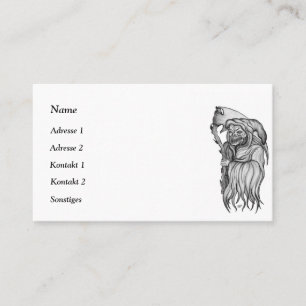 Scythe man - The Death, Carte de visite de faucheu