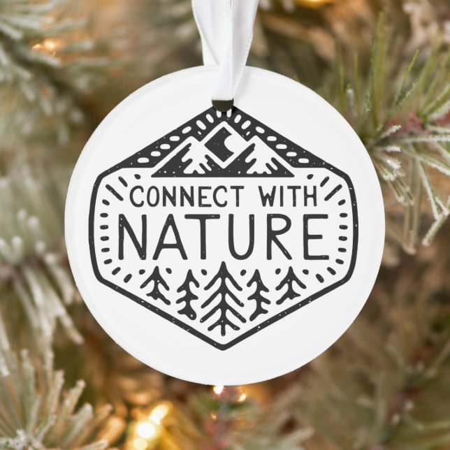 Se connecter à la nature Blanc scandinave (Arbre)